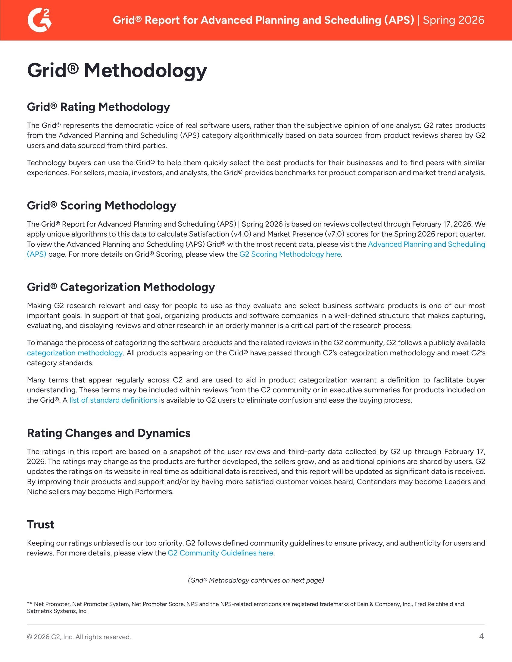 Spring 2026 G2 Grid® Report: Top Advanced Planning & Scheduling (APS) Software, page 3