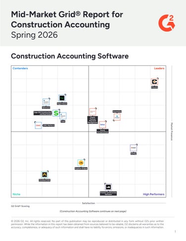 Mid-Market Grid® Report for Construction Accounting