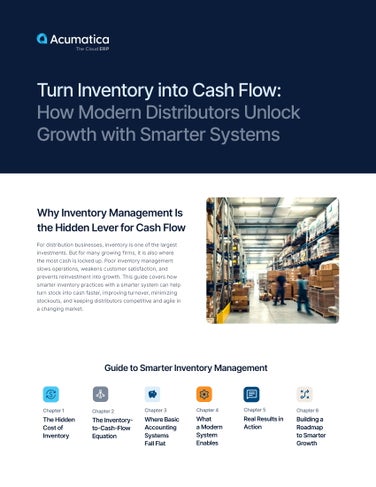 Turn Inventory into Cash Flow