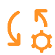 Exclamation mark icon to show compliance risks as a weakness of QuickBooks in comparison to Acumatica