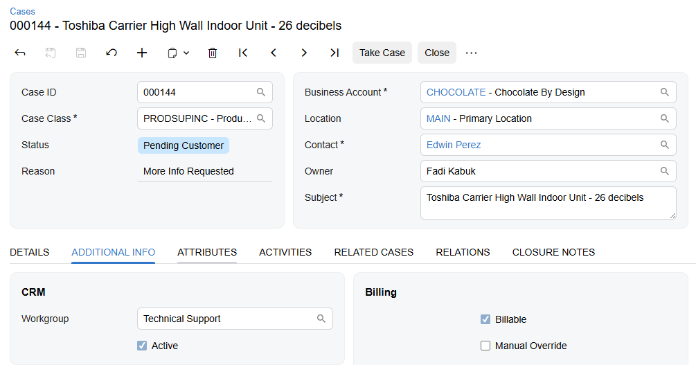 Screenshot of AI-Embedded Customer Insights