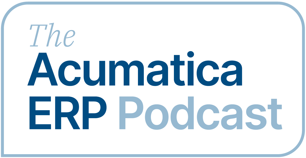 Le podcast sur l'ERP Acumatica