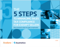 Streamline Tax-Exempt Sales with Avalara and Acumatica