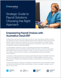 Payroll Solutions Solution Brief