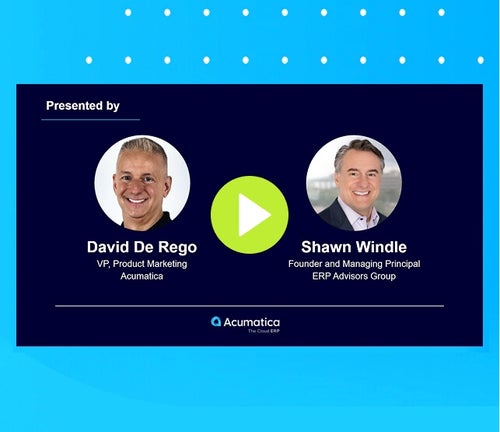 Background image for a video representing the On-Demand Webinar: Upgrade Your Business Management System with Confidence