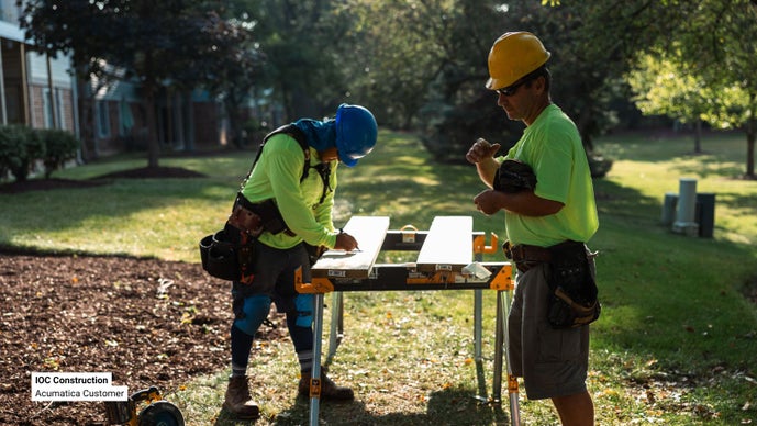 Customer Success with Acumatica: IOC Construction