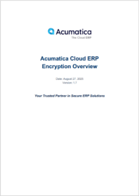 Aperçu du chiffrement ERP dans le cloud