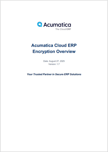 Descripción general del cifrado de ERP en la nube