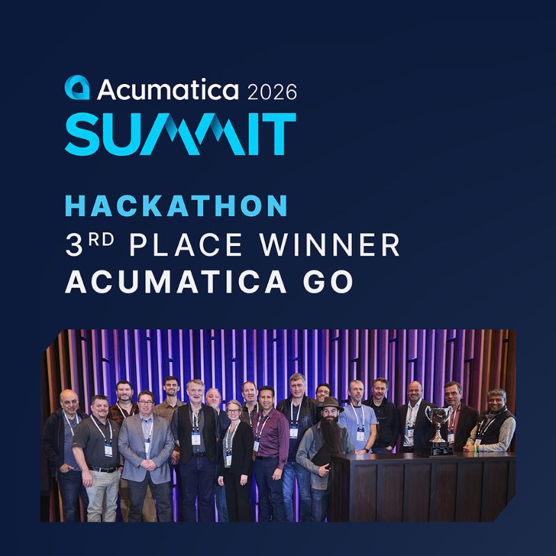 AI-Inspired Applications Raise the Bar at Acumatica Hackathon 2026