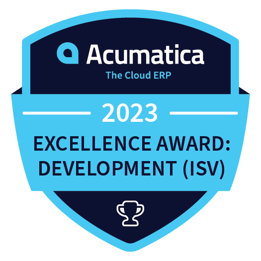 Acumatica_Summit-Award_Excellence_Development ISV_2023