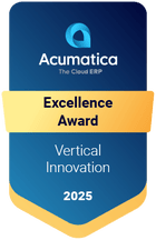Badge 2025_Acumatica-Award_Excellence-Vertical Innovation