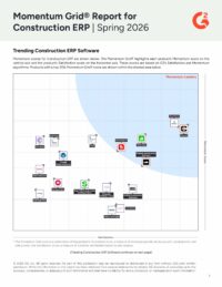 Momentum Grid Report for Construction ERP