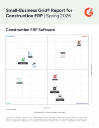 Small-Business Grid Report for Construction ERP