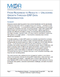 Unlock Growth with ERP Data Modernization