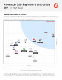 Momentum Grid Report for Construction ERP