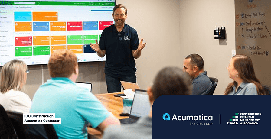 La nueva alianza estratégica de la CFMA lleva las ventajas del ERP en la nube de Acumatica a las empresas del sector de la construcción
