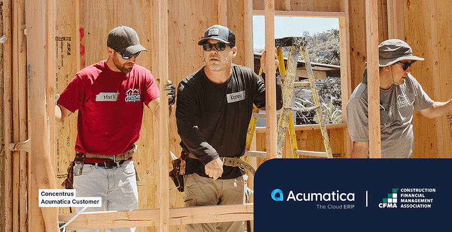 Un nouveau partenariat stratégique avec la CFMA permet aux entreprises du secteur de la construction de bénéficier des avantages de la solution ERP cloud d'Acumatica