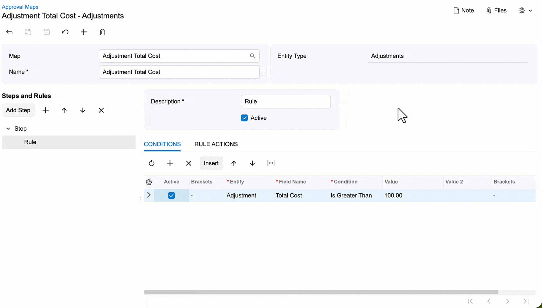 Autorizaciones de ajustes de inventario