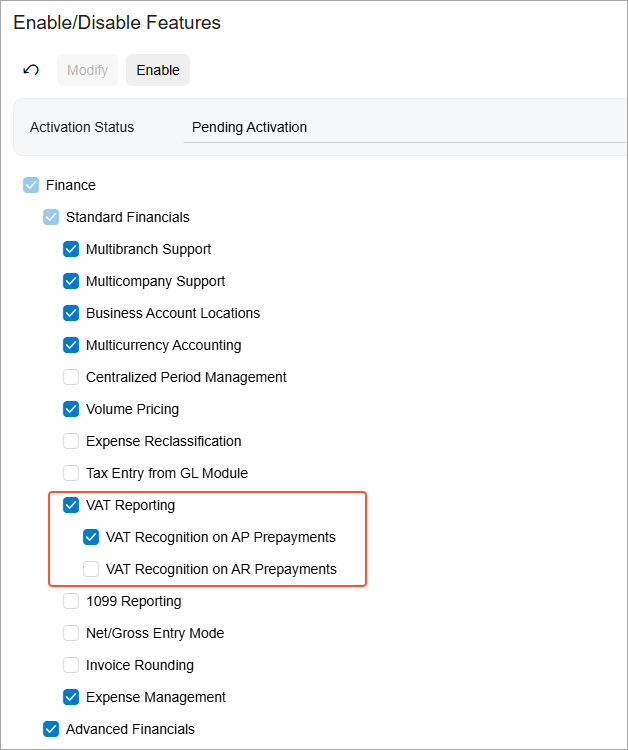 Facturas de prepago de cuentas por pagar conformes con la normativa del IVA