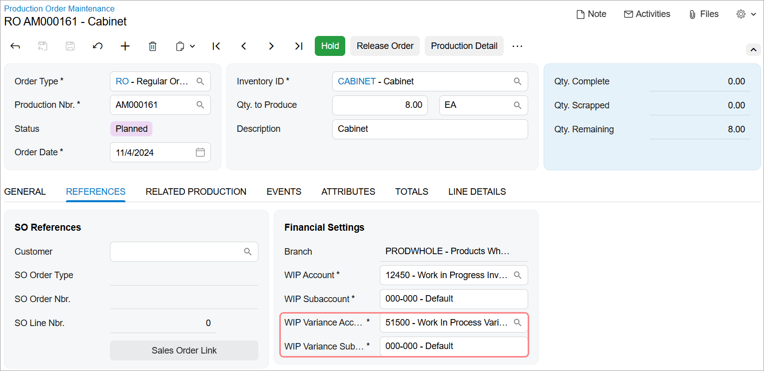 Optimizar el cálculo de costes de fabricación para el exceso de existencias