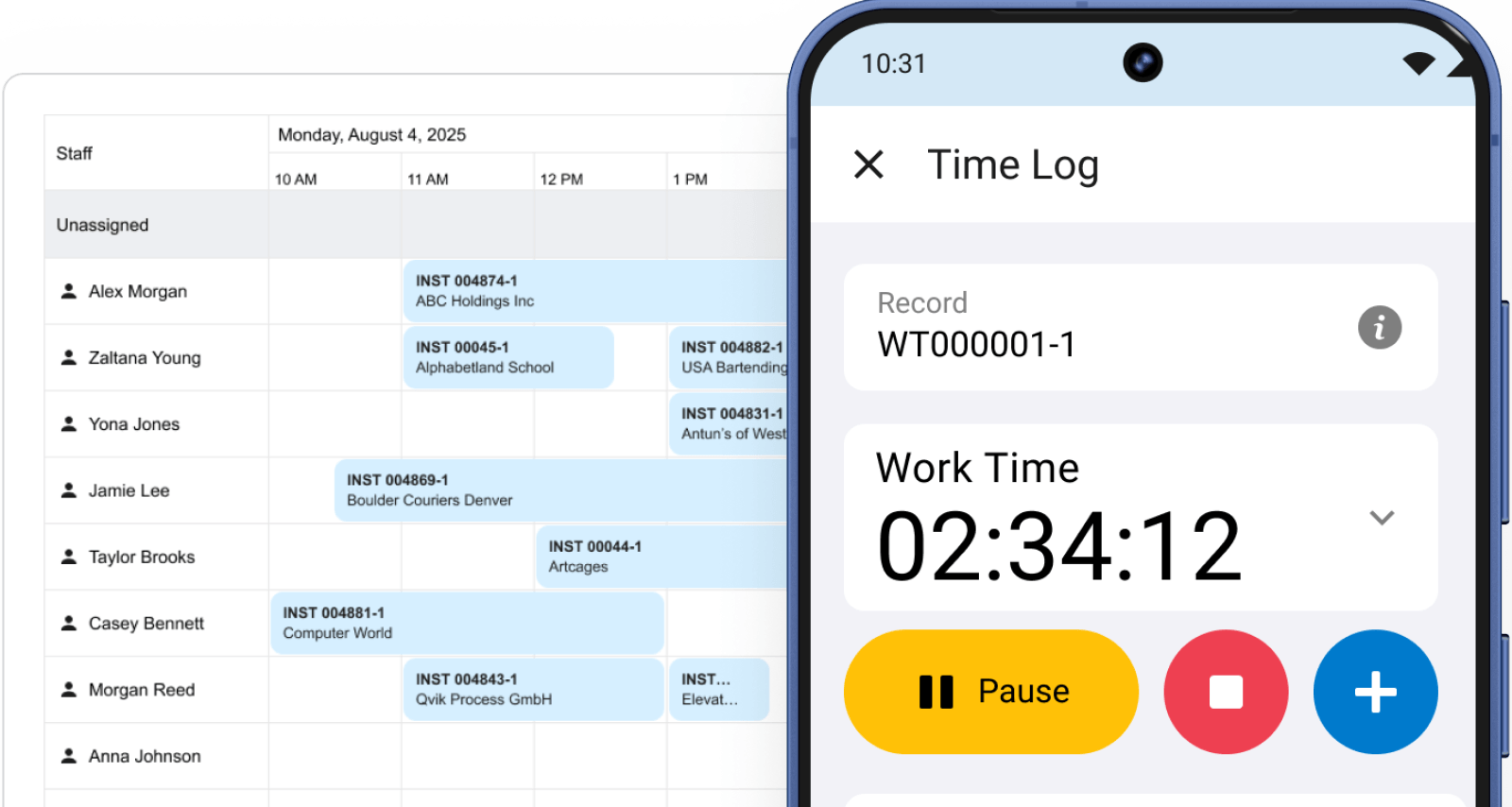 movilidad sobre la marcha