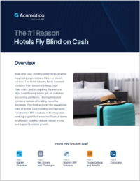 Hospitality Industry Cash Flow