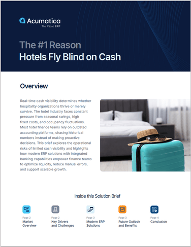 Hospitality Industry Cash Flow