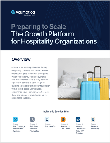 Hospitality Preparing to Scale