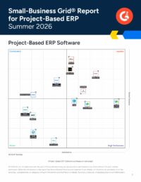 G2 Small-Business Grid® Report for Project-Based ERP