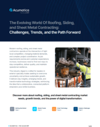 Smarter Growth for Roofing, Siding, and Sheet Metal Contractors