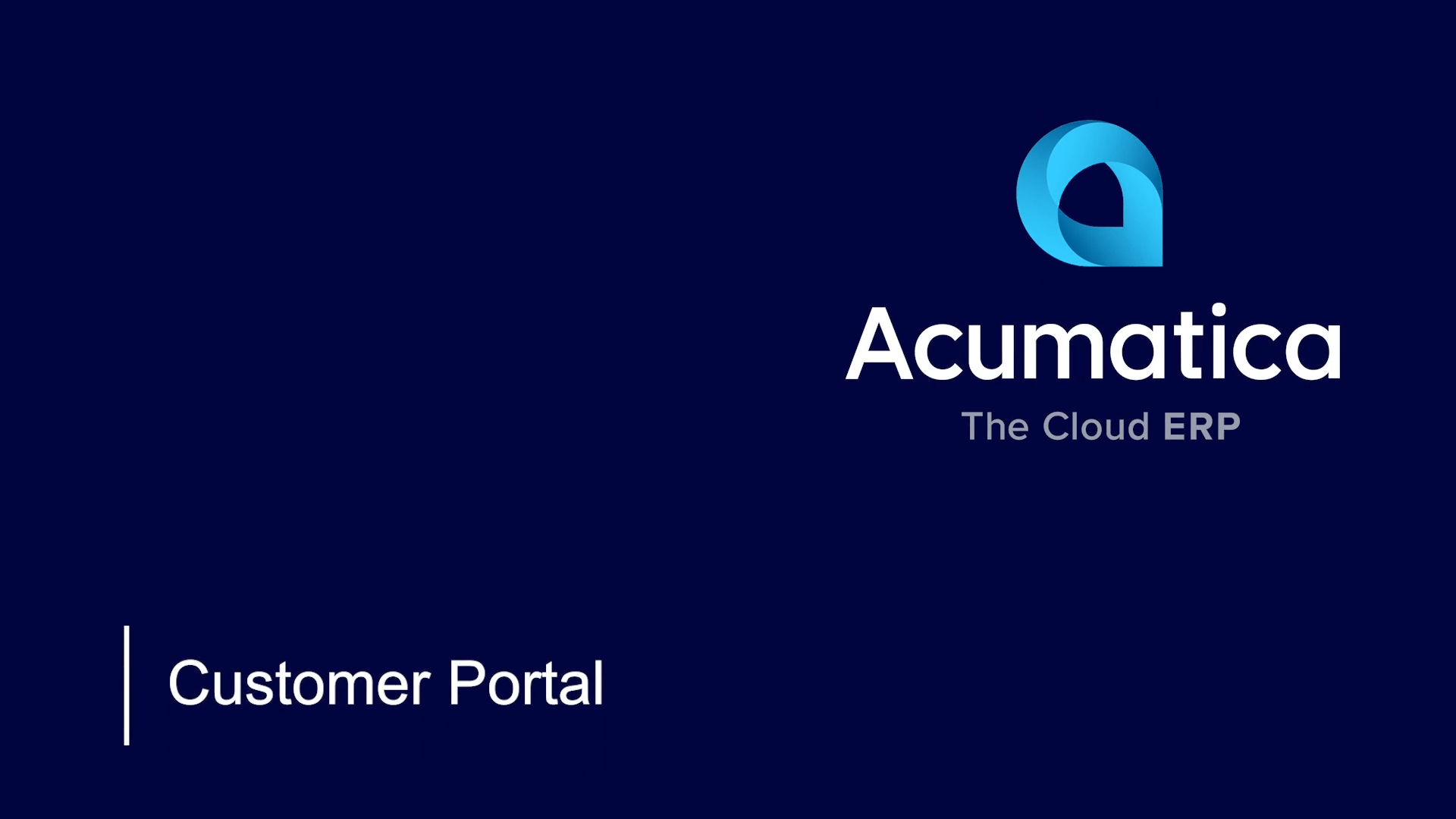 Watch Customer Portal Video