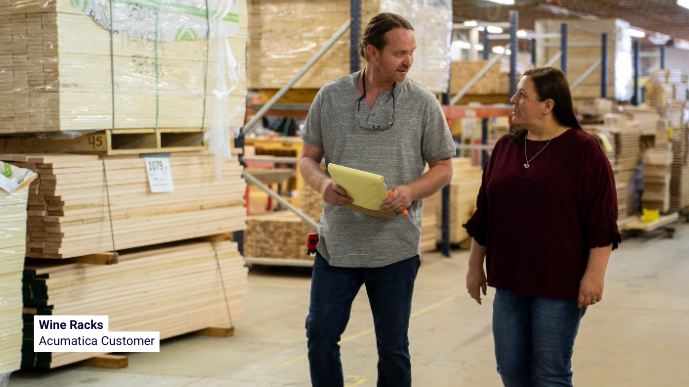Wine Racks America abre las puertas al éxito sin límites con Acumatica
