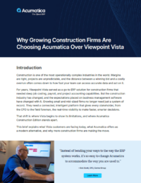 The Complete Guide to Migrating from Viewpoint Vista