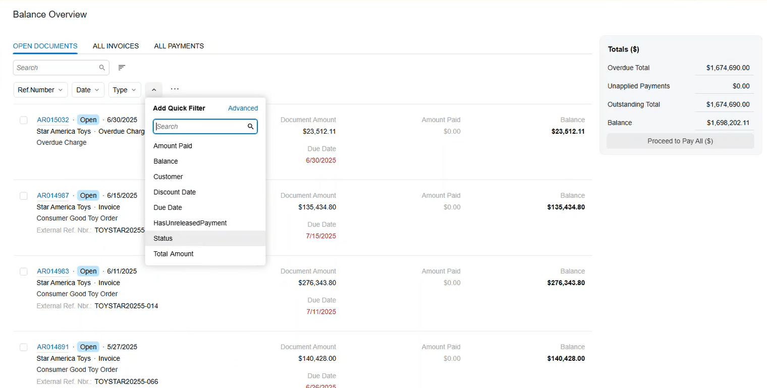 Customer support Screenshot of Acumatica Customer Support