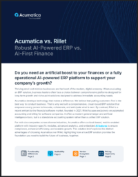 Why Choose Acumatica Over Rillet