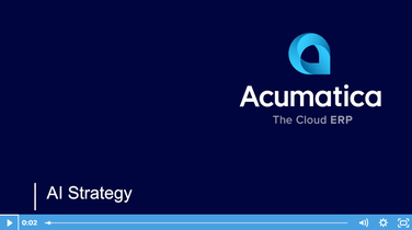 Acumatica AI Strategy Video