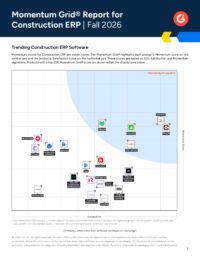 Momentum Grid Report for Construction ERP