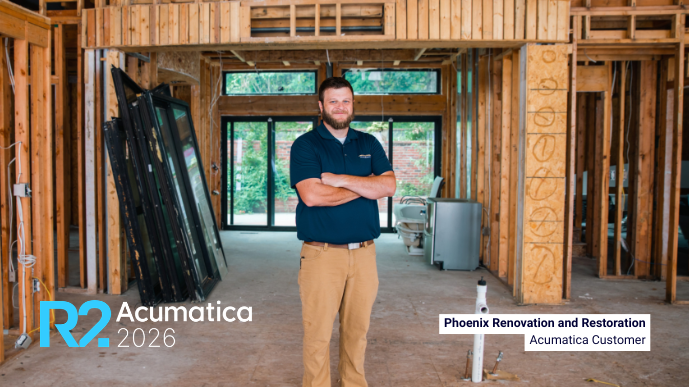 One Connected Project, No More Side Jobs: How Acumatica 2026 R2 Delivers for Construction Firms
